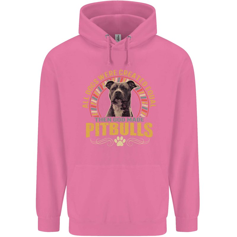 A Pitbull Dog Childrens Kids Hoodie Azalea