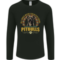 A Pitbull Dog Mens Long Sleeve T-Shirt Black
