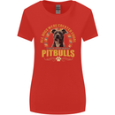 A Pitbull Dog Womens Wider Cut T-Shirt Red