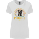 A Pitbull Dog Womens Wider Cut T-Shirt White