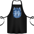 A Polygon Wolf Cotton Apron 100% Organic Black