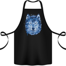 A Polygon Wolf Cotton Apron 100% Organic Black
