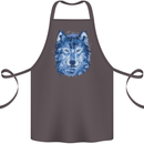 A Polygon Wolf Cotton Apron 100% Organic Dark Grey