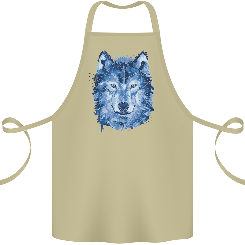A Polygon Wolf Cotton Apron 100% Organic Khaki