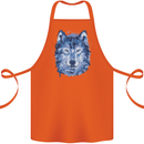 A Polygon Wolf Cotton Apron 100% Organic Orange