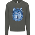 A Polygon Wolf Kids Sweatshirt Jumper Storm Grey
