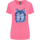 A Polygon Wolf Womens Wider Cut T-Shirt Azalea