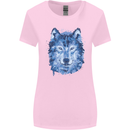 A Polygon Wolf Womens Wider Cut T-Shirt Light Pink