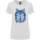 A Polygon Wolf Womens Wider Cut T-Shirt White