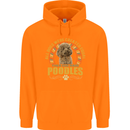 A Poodle Dog Childrens Kids Hoodie Orange