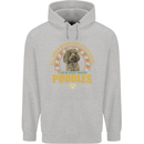 A Poodle Dog Childrens Kids Hoodie Sports Grey