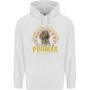 A Poodle Dog Childrens Kids Hoodie White