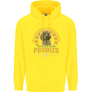 A Poodle Dog Childrens Kids Hoodie Yellow