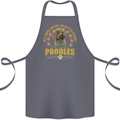 A Poodle Dog Cotton Apron 100% Organic Steel