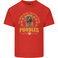 A Poodle Dog Kids T-Shirt Childrens Red