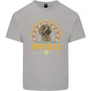 A Poodle Dog Kids T-Shirt Childrens Sports Grey