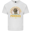 A Poodle Dog Kids T-Shirt Childrens White