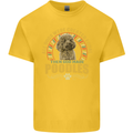 A Poodle Dog Kids T-Shirt Childrens Yellow