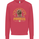 A Poodle Dog Mens Sweatshirt Jumper Heliconia