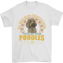 A Poodle Dog Mens T-Shirt 100% Cotton White