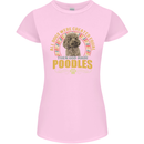A Poodle Dog Womens Petite Cut T-Shirt Light Pink