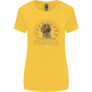 A Poodle Dog Womens Wider Cut T-Shirt Yellow