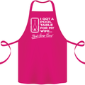 A Pool Cue for My Wife Best Swap Ever! Cotton Apron 100% Organic Pink