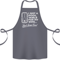 A Pool Cue for My Wife Best Swap Ever! Cotton Apron 100% Organic Steel