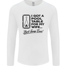 A Pool Cue for My Wife Best Swap Ever! Mens Long Sleeve T-Shirt White