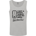 A Pool Cue for My Wife Best Swap Ever! Mens Vest Tank Top Sports Grey