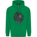 A Porcupine Childrens Kids Hoodie Irish Green