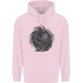 A Porcupine Childrens Kids Hoodie Light Pink
