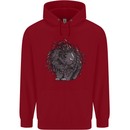 A Porcupine Childrens Kids Hoodie Red