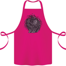 A Porcupine Cotton Apron 100% Organic Pink
