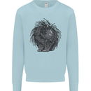 A Porcupine Kids Sweatshirt Jumper Light Blue