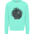 A Porcupine Kids Sweatshirt Jumper Peppermint