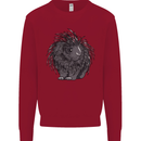 A Porcupine Kids Sweatshirt Jumper Red