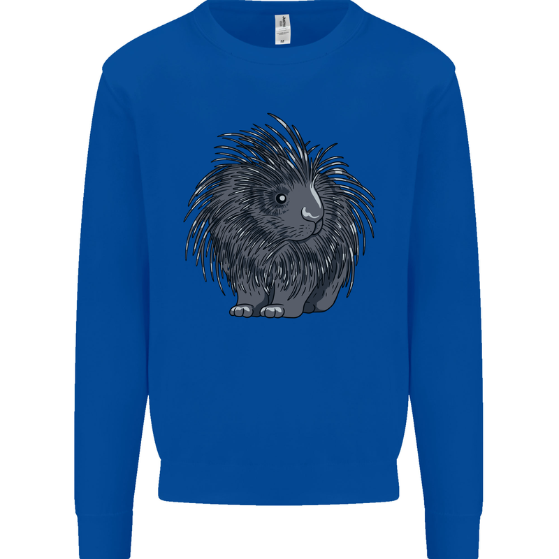 A Porcupine Kids Sweatshirt Jumper Royal Blue