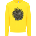 A Porcupine Kids Sweatshirt Jumper Yellow