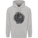 A Porcupine Mens 80% Cotton Hoodie Sports Grey