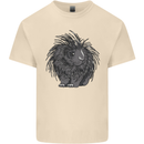 A Porcupine Mens Cotton T-Shirt Tee Top Natural