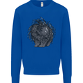 A Porcupine Mens Sweatshirt Jumper Royal Blue