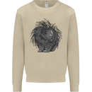 A Porcupine Mens Sweatshirt Jumper Sand