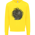 A Porcupine Mens Sweatshirt Jumper Yellow