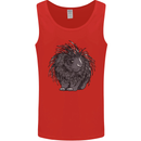 A Porcupine Mens Vest Tank Top Red