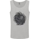 A Porcupine Mens Vest Tank Top Sports Grey