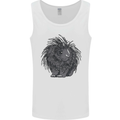 A Porcupine Mens Vest Tank Top White