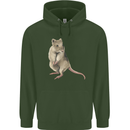 A Potoroo Childrens Kids Hoodie Forest Green