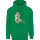 A Potoroo Childrens Kids Hoodie Irish Green