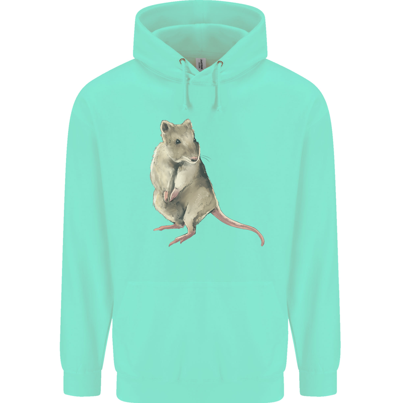 A Potoroo Childrens Kids Hoodie Peppermint